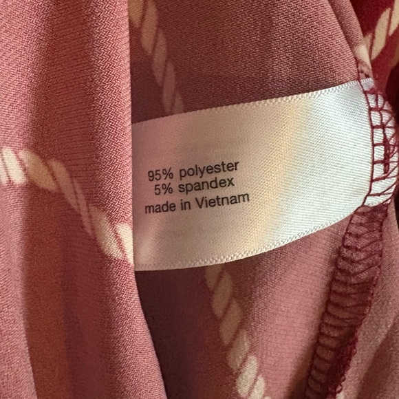 Lane Bryant Red Stripe Wrap Dress - Picture 8 of 11